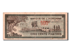 Indochina, 500 Piastres, EF(40-45), Q012686