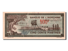 Indochina, 500 Piastres, AU(55-58), G010010