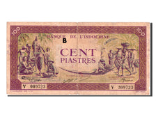 French Indo-China, 100 Piastres, KM #67, VF(20-25), V209723