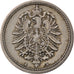 Coin, GERMANY - EMPIRE, Wilhelm II, 10 Pfennig, 1875, Berlin, VF(20-25)