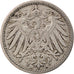 Moneta, GERMANIA - IMPERO, Wilhelm II, 5 Pfennig, 1904, Berlin, BB, Rame-nichel