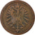 Moneda, ALEMANIA - IMPERIO, Wilhelm I, Pfennig, 1876, Berlin, MBC, Cobre, KM:1
