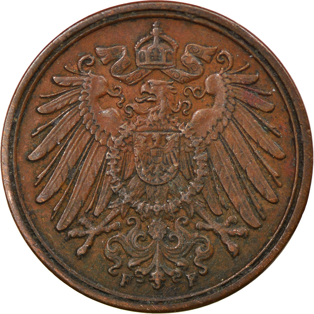 Monnaie, GERMANY - EMPIRE, Wilhelm II, Pfennig, 1899, Berlin, TTB, Cuivre, KM:10