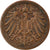 Münze, GERMANY - EMPIRE, Wilhelm II, Pfennig, 1909, Muldenhütten, SS, Kupfer