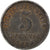 Moneta, NIEMCY - IMPERIUM, 5 Pfennig, 1920, Hambourg, VF(30-35), Żelazo, KM:19