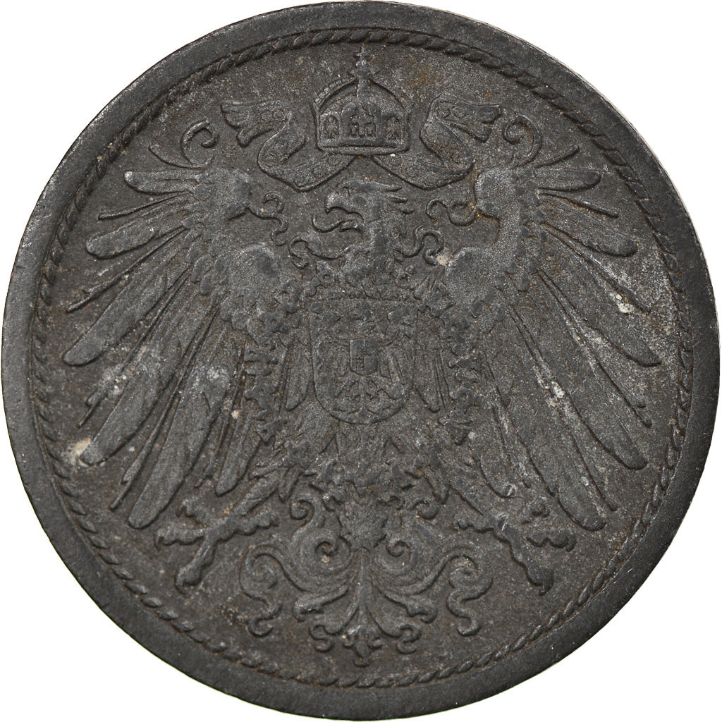 Münze, GERMANY - EMPIRE, 10 Pfennig, 1918, Berlin, SS, Zinc, KM:26