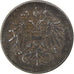 Moneta, Ungheria, 20 Fillér, 1916, Budapest, BB, Ferro, KM:498