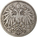 Coin, Hungary, Franz Joseph I, 10 Filler, 1893, Kormoczbanya, EF(40-45), Nickel
