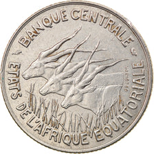 Coin, EQUATORIAL AFRICAN STATES, 100 Francs, 1968, Paris, EF(40-45), Nickel