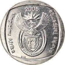 Moneta, Sudafrica, 2 Rand, 2005, Pretoria, SPL-, Rame placcato nichel, KM:296