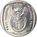 Moneta, Sudafrica, 2 Rand, 2005, Pretoria, SPL-, Rame placcato nichel, KM:296