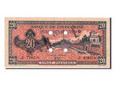 Indochina, 20 Piastres, UNC(63), J020318