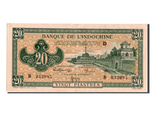Indocina, 20 Piastres, SPL-