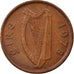 Coin, IRELAND REPUBLIC, 1/2 Penny, 1978, EF(40-45), Bronze, KM:19