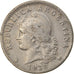 Coin, Argentina, 20 Centavos, 1938, EF(40-45), Copper-nickel, KM:36