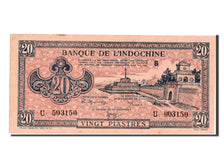 Indochina, 20 Piastres, UNC(60-62), U003150