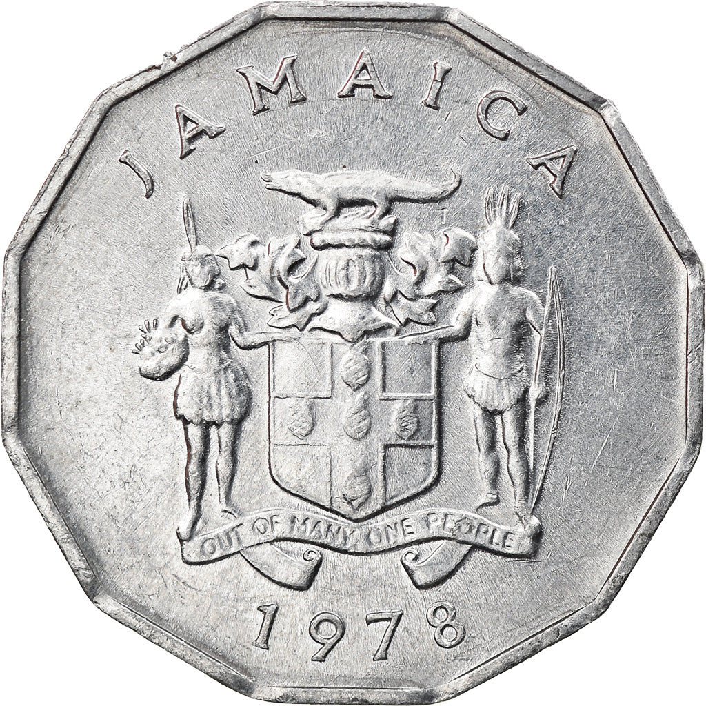 Coin, Jamaica, Elizabeth II, Cent, 1978, British Royal Mint, EF(40-45)