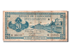 French Indo-China, 20 Piastres, KM #65, EF(40-45), H132348