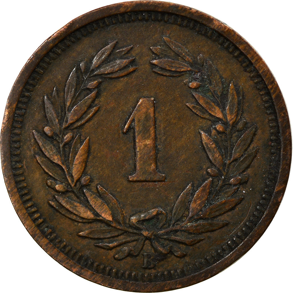 Coin, Switzerland, Rappen, 1928, Bern, EF(40-45), Bronze, KM:3.2