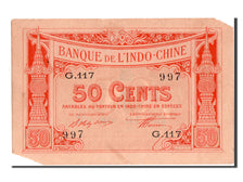 Indochina, 50 Cents, 1919, EF(40-45), G117