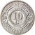 Coin, Netherlands Antilles, Beatrix, 10 Cents, 1998, AU(55-58), Nickel Bonded