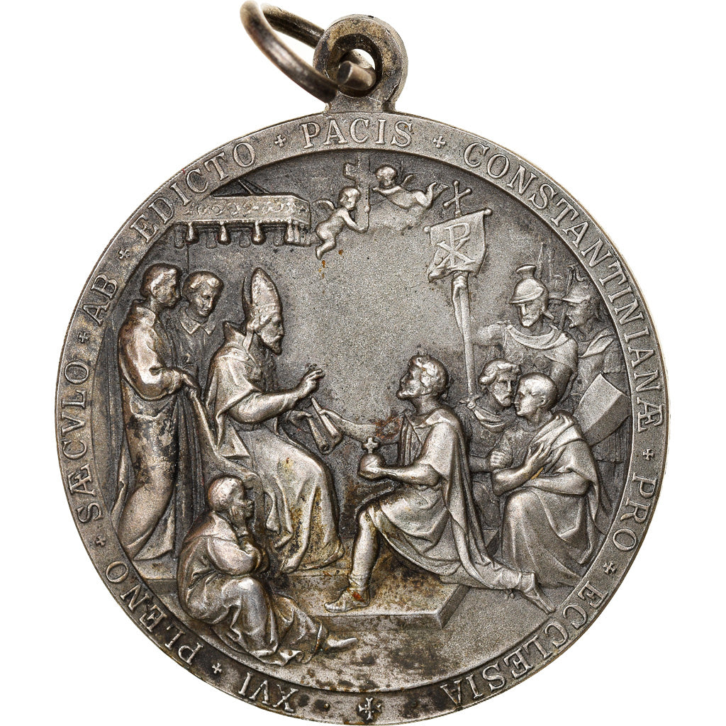 Vatican, Medal, Pie X, Constantin, Sainte Hélèna, Religions & beliefs