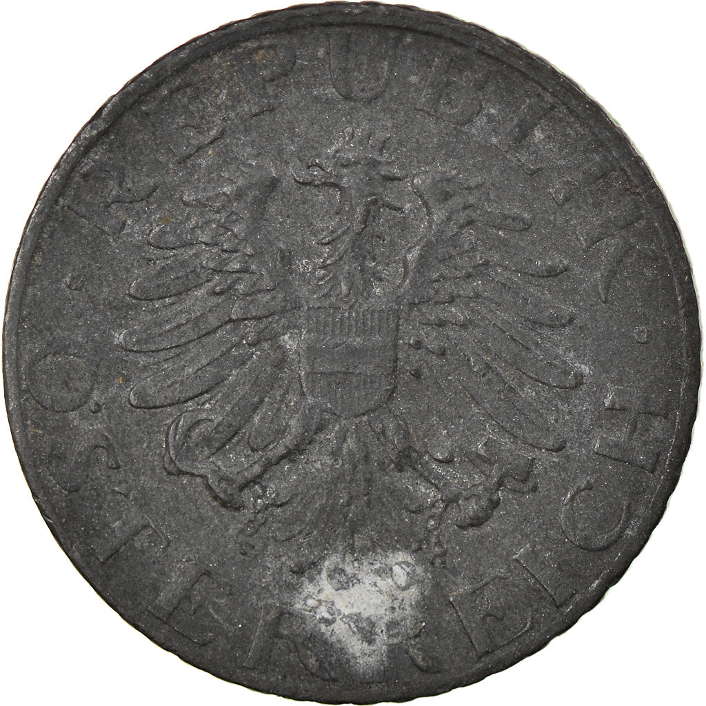 Moeda, Áustria, 5 Groschen, 1966, EF(40-45), Zinco, KM:2875