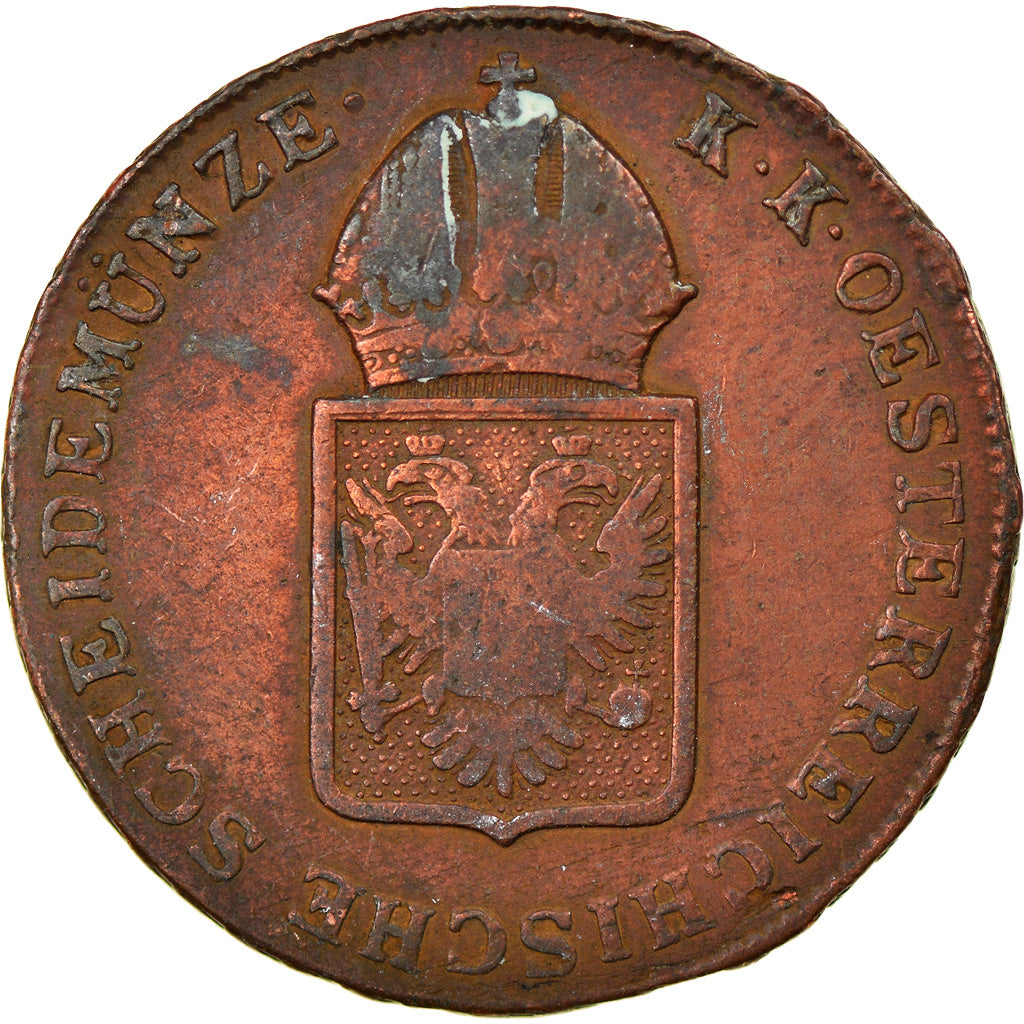 Münze, Österreich, Franz II (I), Kreuzer, 1816, S+, Kupfer, KM:2113