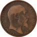 Coin, Great Britain, Edward VII, Penny, 1904, VF(20-25), Bronze, KM:794.2