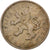 Moneda, Checoslovaquia, 2 Koruny, 1947, BC+, Cobre - níquel, KM:23