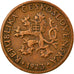 Coin, Czechoslovakia, 5 Haleru, 1923, EF(40-45), Bronze, KM:6