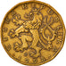 Coin, Czech Republic, 20 Korun, 1998, EF(40-45), Brass plated steel, KM:5