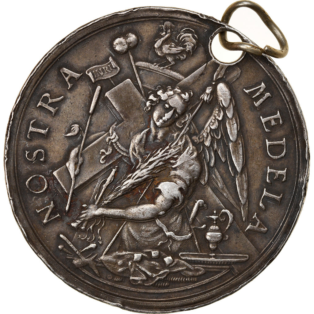 Germany, Medal, Vulnera Christi, Nostar Medela, Religions & beliefs, 1626