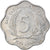 Coin, East Caribbean States, Elizabeth II, 5 Cents, 1994, EF(40-45), Aluminum