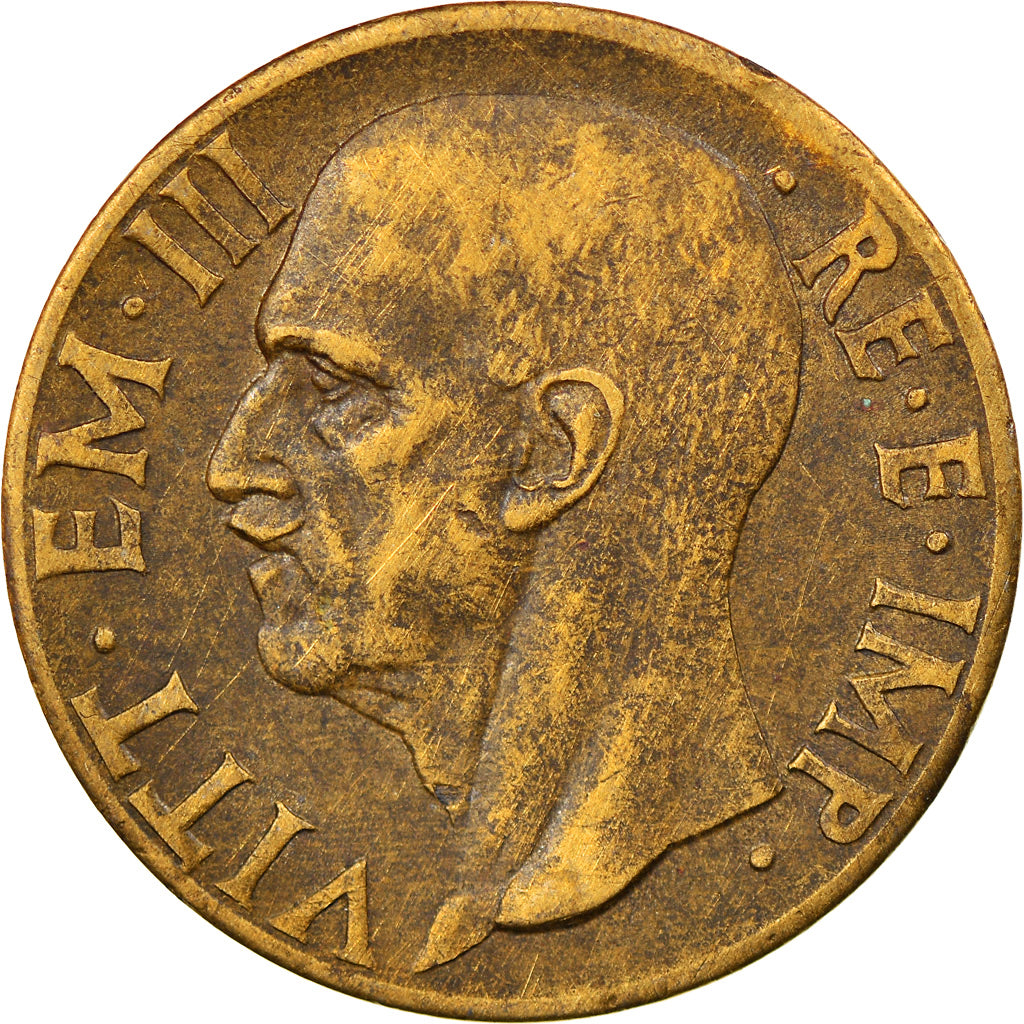 Coin, Italy, Vittorio Emanuele III, 10 Centesimi, 1940, Rome, EF(40-45)