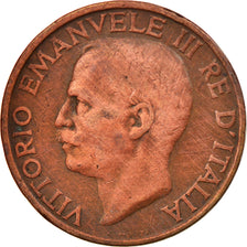 Coin, Italy, Vittorio Emanuele III, 10 Centesimi, 1933, Rome, EF(40-45), Bronze