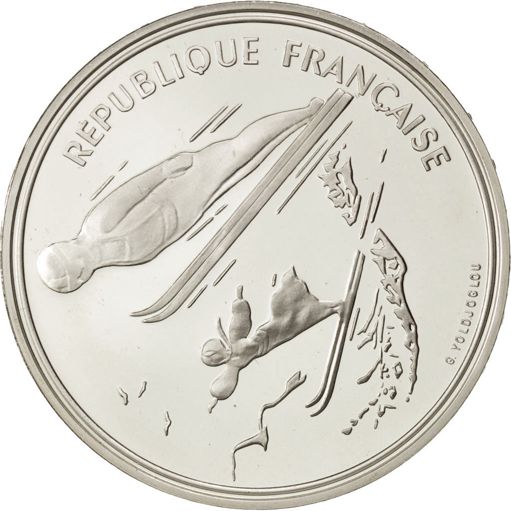 Coin, France, 100 Francs, 1991, MS(65-70), Silver, KM:995