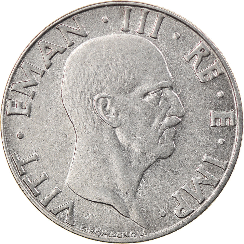 Monnaie, Italie, Vittorio Emanuele III, 50 Centesimi, 1939, Rome, TTB, Stainless