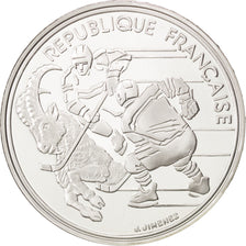 Moneta, Francja, 100 Francs, 1991, MS(65-70), Srebro, KM:993