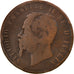 Coin, Italy, Vittorio Emanuele II, 10 Centesimi, 1866, Birmingham, F(12-15)