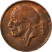 Moeda, Bélgica, Baudouin I, 50 Centimes, 1967, EF(40-45), Bronze, KM:149.1
