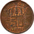 Coin, Belgium, Baudouin I, 50 Centimes, 1967, EF(40-45), Bronze, KM:149.1