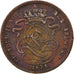 Coin, Belgium, Leopold II, Centime, 1875, EF(40-45), Copper, KM:33.1