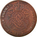 Coin, Belgium, Leopold I, 2 Centimes, 1856, VF(30-35), Copper, KM:4.2