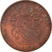 Moneda, Bélgica, Leopold I, 2 Centimes, 1862, MBC, Cobre, KM:4.2