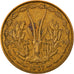 Moeda, África Ocidental Francesa, 10 Francs, 1957, EF(40-45), Alumínio-Bronze