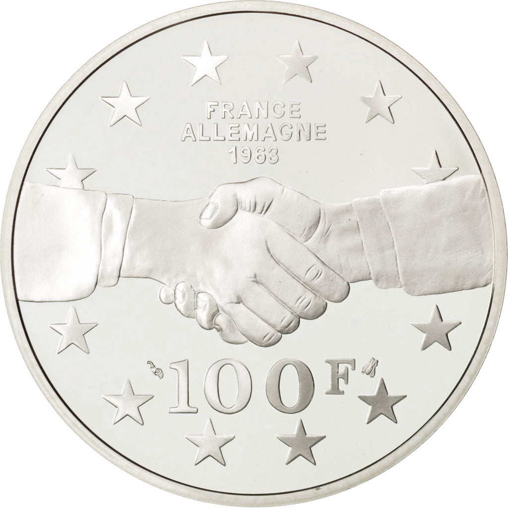 FRANCE, 100 Francs, 1994, KM #1046, MS(65-70), Silver, 22.20