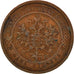 Munten, Rusland, Nicholas II, Kopek, 1912, Saint-Petersburg, ZF, Koper, KM:9.2