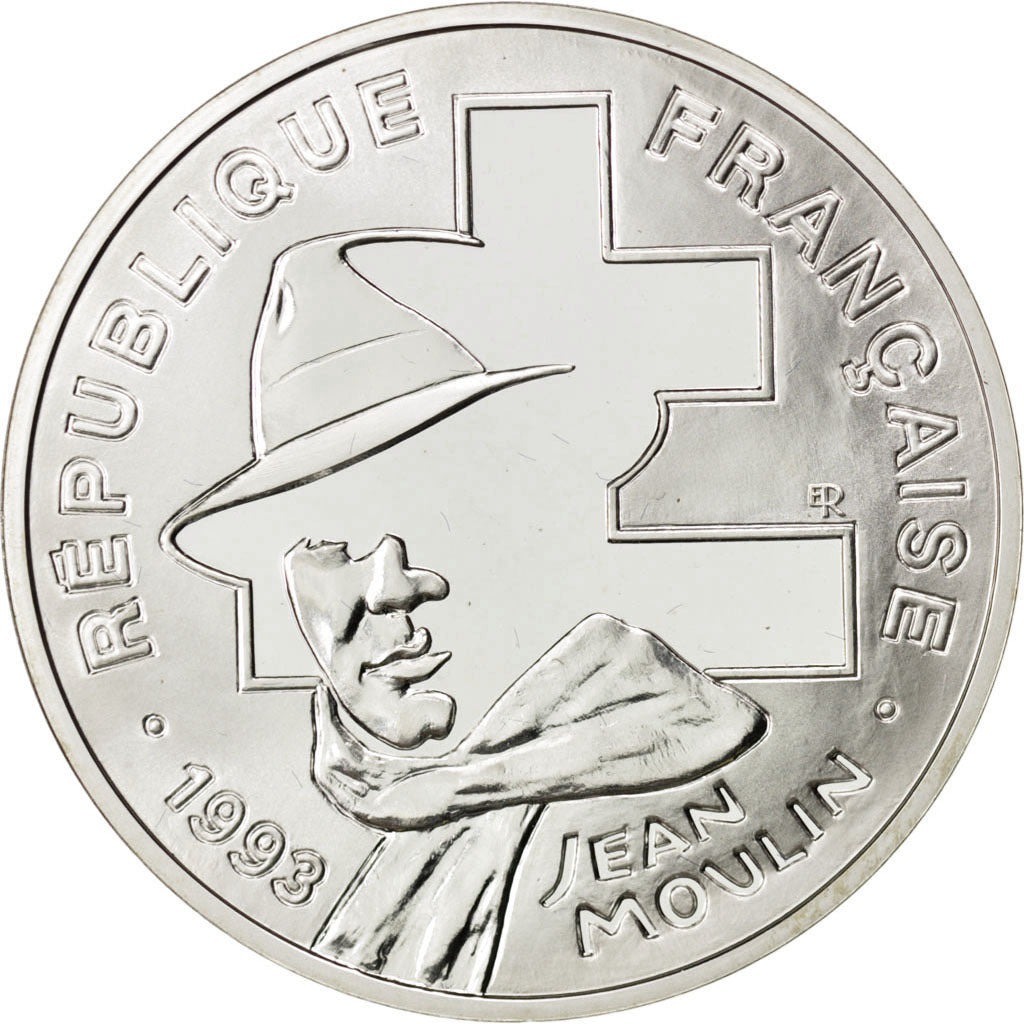 FRANCE, 100 Francs, 1993, KM #1023, MS(65-70), Silver, 22.20