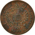 Coin, Austria, Franz Joseph I, 5/10 Kreuzer, 1885, EF(40-45), Copper, KM:2184